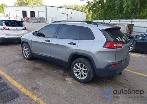 2015 Jeep Cherokee Sport z USA, uszkodzony, nr VIN 1C4PJLABXFW637626